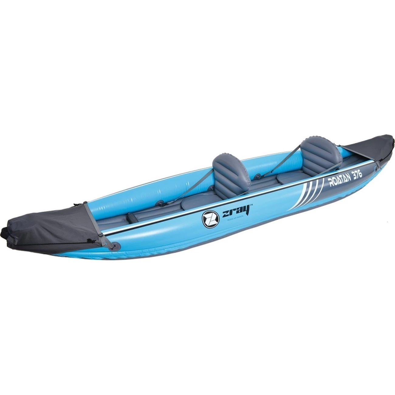 Bon marché ❤️ Zray Kayak Gonflable Zray Roatan - 2 Places - 376 X 77 Cm (148" X 30") - 13,5kg 🔔 4 Bon marché ❤️ Zray Kayak Gonflable Zray Roatan - 2 Places - 376 X 77 Cm (148" X 30") - 13,5kg 🔔 – Image 2