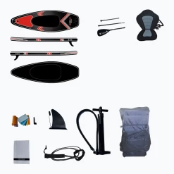 Acheter 🥰 Kayak Pure4fun Ensemble Planche Triple Utlisation Pure4fun ( Kayak/sup/bodyboard) NOIR 🤩