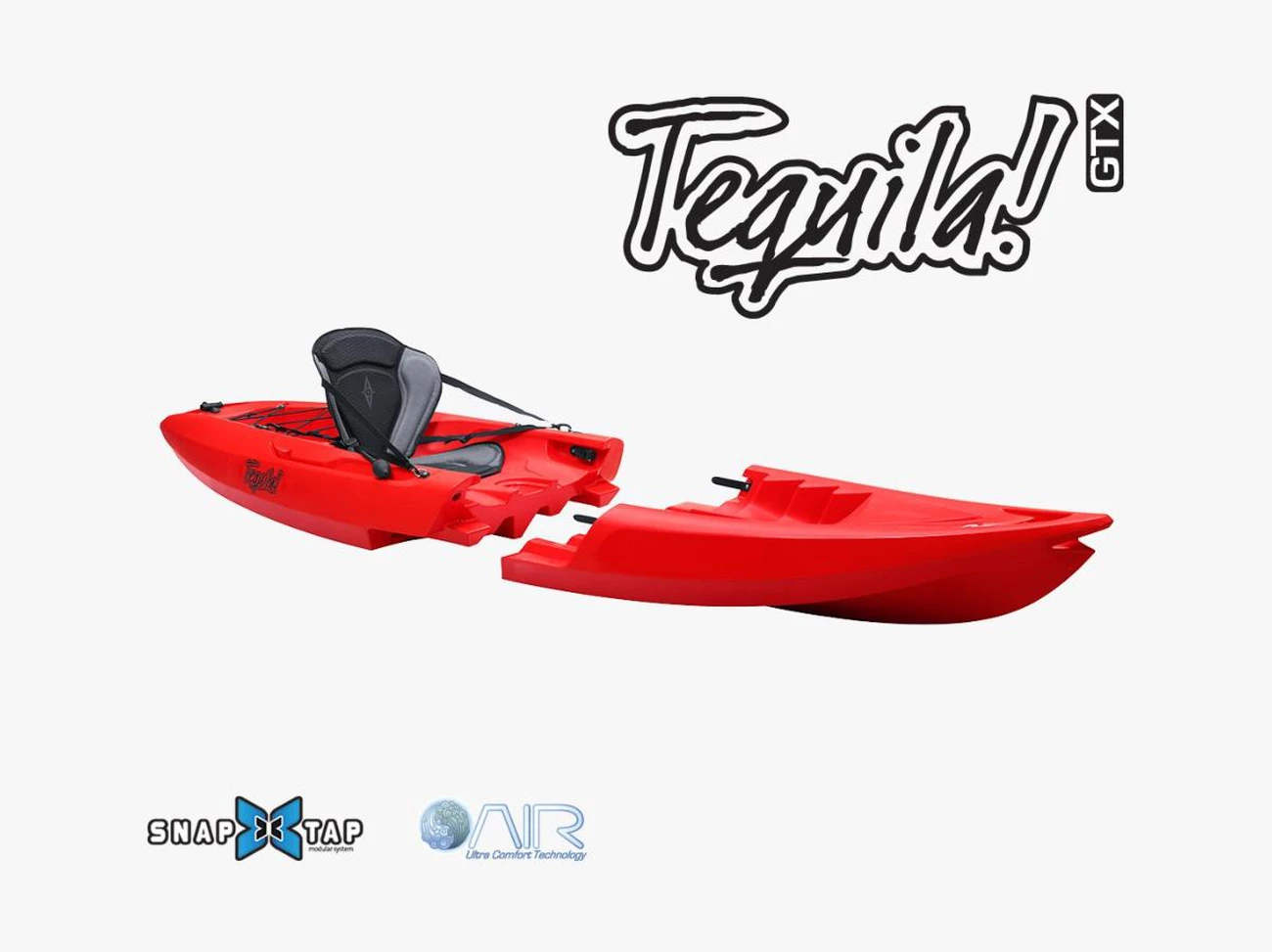 De gros 🔔 Voile Point65°n Kayak Modulable Point 65°n Sit-on-top Tequila Gtx Solo ROUGE 💯 4 De gros 🔔 Voile Point65°n Kayak Modulable Point 65°n Sit-on-top Tequila Gtx Solo ROUGE 💯 – Image 2