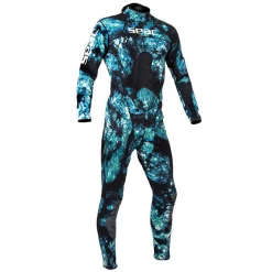 Alternative view of Tout neuf 👏 Plongee Seacsub Seacsub Body Fit Camo 1.5 Mm BLEU ⭐