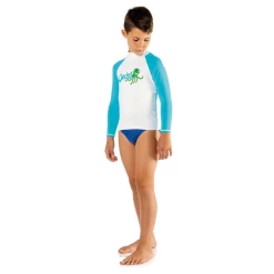 Acheter 😀 Plongee Cressi Cressi Rash Guard T 👚 Shirt Ls Boy MULTICOLORE 🌟