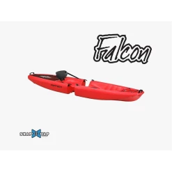 Promo 🧨 Voile Point65°n Kayak Modulable Point 65°n Sit-on-top Falcon Solo ROUGE ⭐